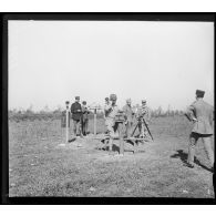 Nancy, instrument de visée de la DCA de la ferme Saint-Jacques. [légende d'origine]
