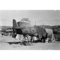 En Crète, les activités du 123e groupe de reconnaissance de la Luftwaffe (Aufklärungsgruppe 123).