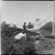 Crash d’un avion T6 et commission d’enquête.