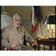Interview du général d’armée Maurice Schmitt, chef d’état-major des armées (CEMA).
