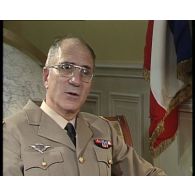 Interview du général d’armée Maurice Schmitt, chef d’état-major des armées (CEMA).