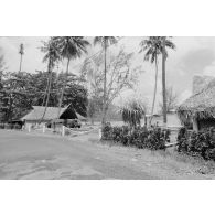 Le centre d'instruction nautique (CIN) de Tautira (Tahiti).