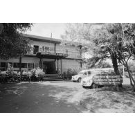 Direction interarmées du service de santé (DISS) au centre d'expérimentations du Pacifique (CEP) au camp d'Arue.