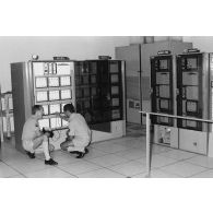 Le groupement de transmission terre (GTT) 815. Station d'émission de Mahina.