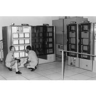 Le groupement de transmission terre (GTT) 815. Station d'émission de Mahina.