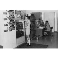 Le groupement de transmission terre (GTT) 815. Station d'émission de Mahina.