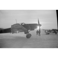 Décollage d'un bombardier Junkers Ju-87 Stuka du Sturzkampfgeschwader 2 "Immelmann".