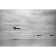 Décollage de Junkers Ju-87 Stuka du Sturzkampfgeschwader 2 "Immelmann".