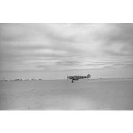 Un Messerschmitt Bf 109 du Schlachtgeschwader 1 s'apprête à décoller.