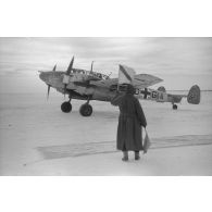 Les chasseurs lourds Messerschmitt Bf-110, peut-être du Zerstörergeschwader (ZG1).