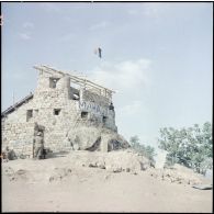 Kabylie. 27e Bataillon de chasseurs alpins (BCA). Poste de surveillance de Mahagga.