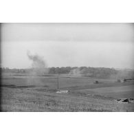 Lors de la bataille d'Abbeville, les positions allemandes sur le Mont-Caubert.