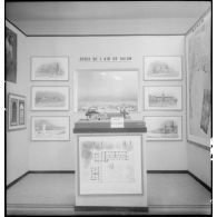 Exposition lors de la "semaine de l'aviation" à Vichy.