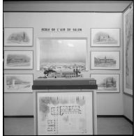 Exposition lors de la "semaine de l'aviation" à Vichy.