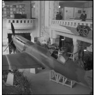 Exposition lors de la "semaine de l'aviation" à Vichy.