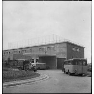 Le garage de l'atelier de réparation de l'armée de l'Air (ARAA) de Limoges.
