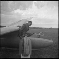 Meeting de vol à voile sur une base aérienne.