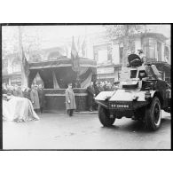 Obsèques des victimes de l'accident aérien du 12 novembre 1941.