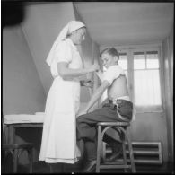 L'infirmerie de l'Ecole des pupilles de l'Air (EPA) à Grenoble.