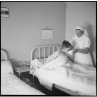 L'infirmerie de l'Ecole des pupilles de l'Air (EPA) à Grenoble.