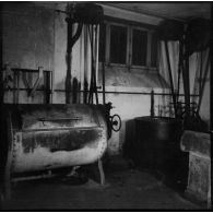 Les installations et la chaufferie de l'Ecole des pupilles de l'Air (EPA) à Grenoble.