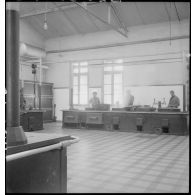 Les cuisines sur une base aérienne.