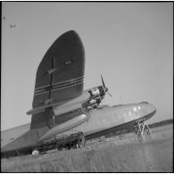 Lancement de l'hydravion.