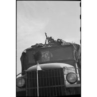 Poste de lutte antiaérienne d'une unité des forces terrestres antiaériennes.