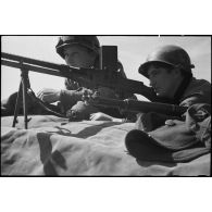 Poste de lutte antiaérienne d'une unité des forces terrestres antiaériennes.