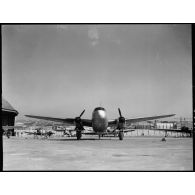 L'avion de transport Breguet Br.500 Colmar au sol à Marignane.
