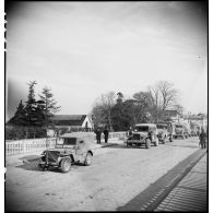 Front de l'Atlantique : région de Saintes, face à la poche de résistance allemande de Royan.