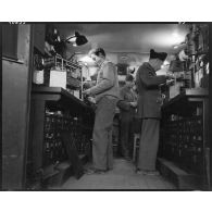 Camion atelier de la compagnie mixte de transmissions 97/84 de la 2e division blindée (2e DB).