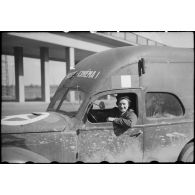 Le SCA lors de la cérémonie sur l'autoroute près de Karlsruhe. [description provisoire]