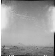 L'aviation alliée bombarde Royan.