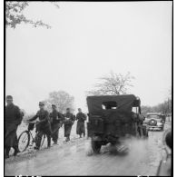 Prisonniers de guerre allemands dans les environs de Berchtesgaden.