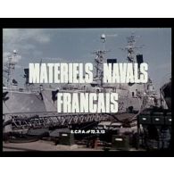 Matériels navals français.
