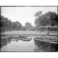 Le jardin botanique et le musée Blanchard de la Brosse à Saigon.