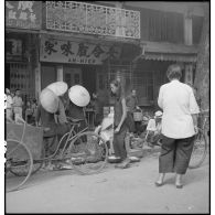 Le marché de Saigon dans le quartier chinois.