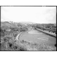 Vue aérienne de la ville de Nha Trang.