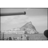Le rocher de Gibraltar.