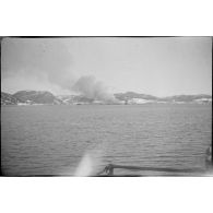 Vue de Namsos depuis le fjord.