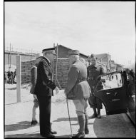 L'amiral Abrial et le général d'armée Corap.