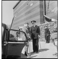 L'amiral Abrial et le général d'armée Corap.