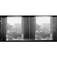 Somme-Bionne : cour de ferme occupée par l’Etat-major (22e division). [légende d’origine]