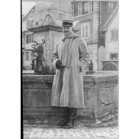 Voyage de la mission suédoise sur le front en novembre 1915.