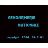 Gendarmerie nationale.