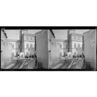 Casablanca, le consulat d’Allemagne. [légende d’origine]