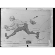 Paris, Salon des Armées, Le téléphoniste par Martin. [légende d’origine]