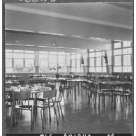 Koléa. Ecole militaire préparatoire nord-africaine (EMPNA). Salle à manger.