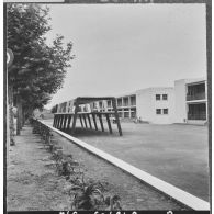 Koléa. Ecole militaire préparatoire nord-africaine (EMPNA). Cour d'honneur.